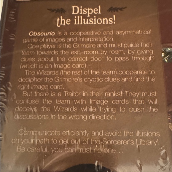 Obscurio Board Game by Libellud NEW in shrink wrap - Picture 4 of 5